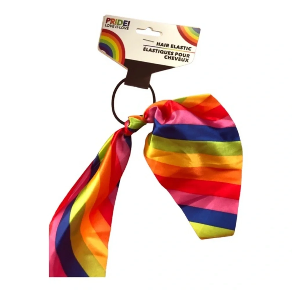2pack‎ PRIDE rainbow headband head wrap hair scarf elastic hair accessories FREE